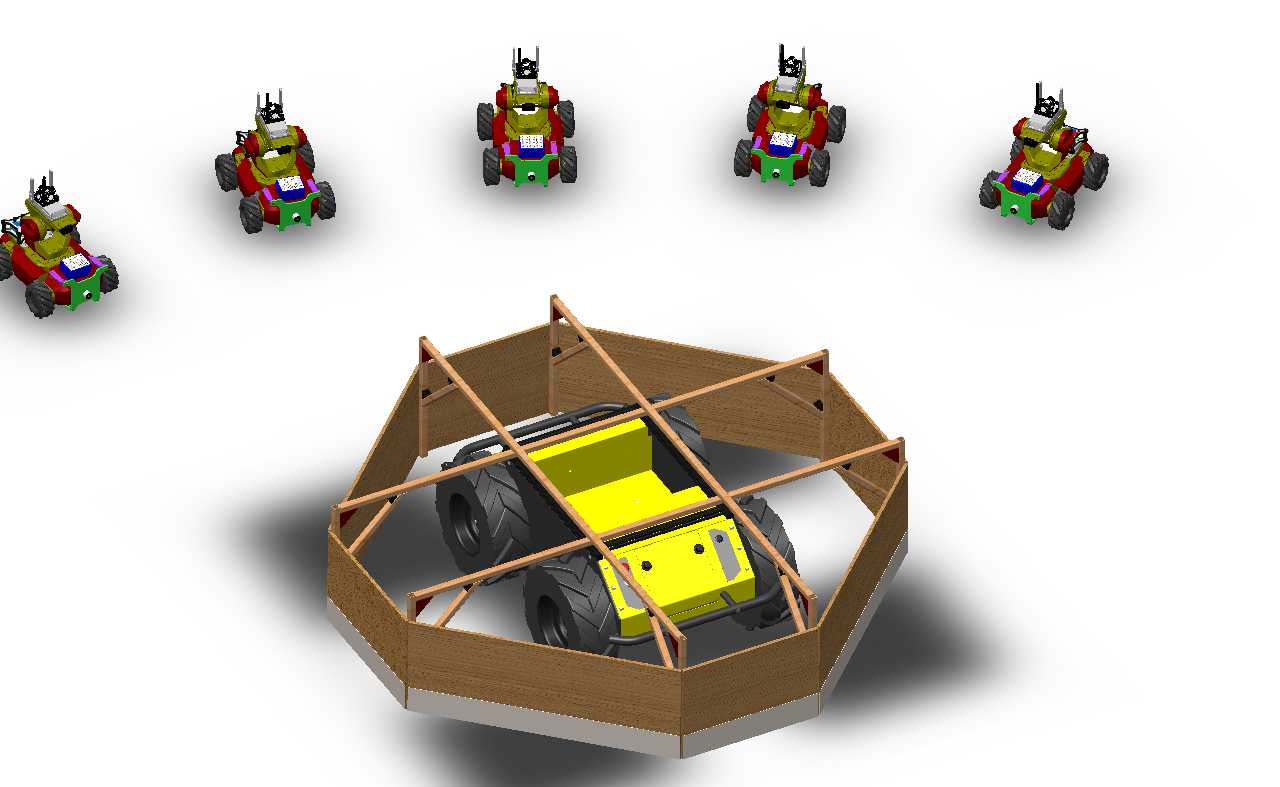 CAD model of target object